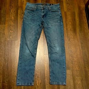 Like new medium wash jeans.